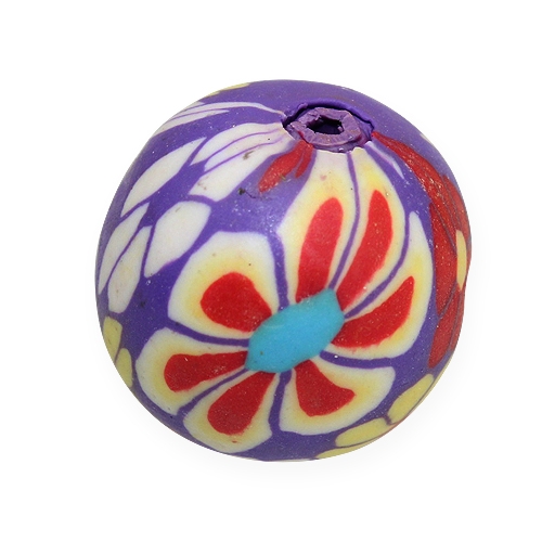 Floristik24 Dekorativa pärlemor blandade färger 1,9 cm 60p