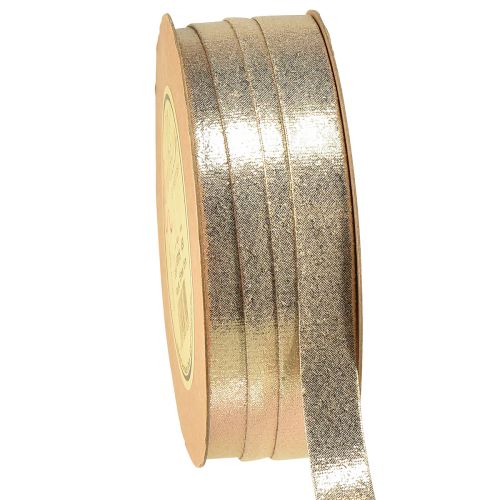 Artikel Dekorativt band guld metalliskt dekorativt band smyckesband W15mm L15m