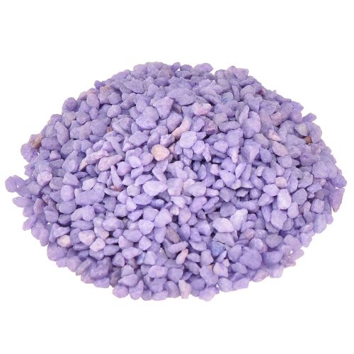 Floristik24 Dekorativa granulat lila dekorativa stenar lila 2mm - 3mm 2kg