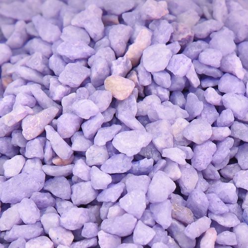 Floristik24 Dekorativa granulat lila dekorativa stenar lila 2mm - 3mm 2kg