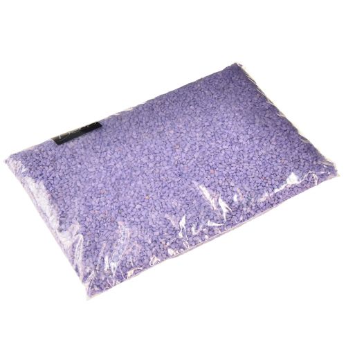 Floristik24 Dekorativa granulat lila dekorativa stenar lila 2mm - 3mm 2kg