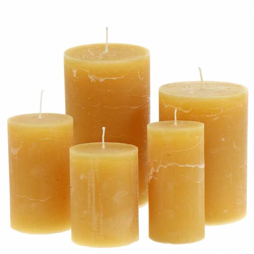 Artikel Enfärgade ljus honungsfärger olika storlekar