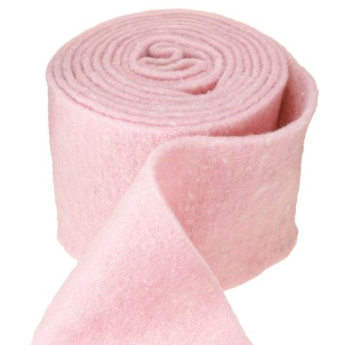 Artikel Filtband rosa kruka band ull band ull filt B15cm L5m