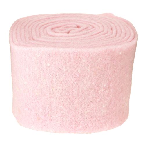 Artikel Filtband rosa kruka band ull band ull filt B15cm L5m