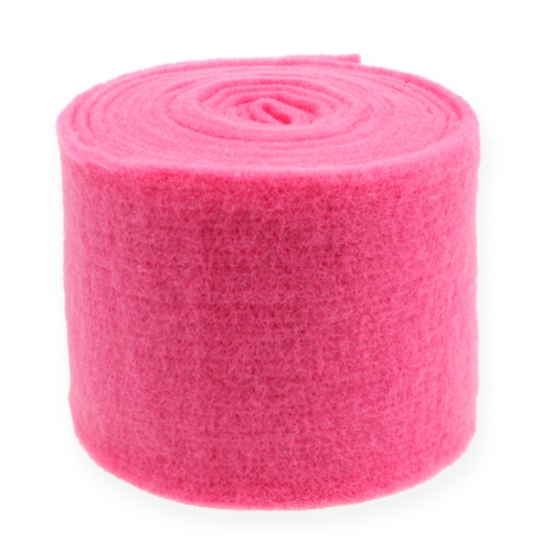 Floristik24 Filtband rosa 15cm 5m