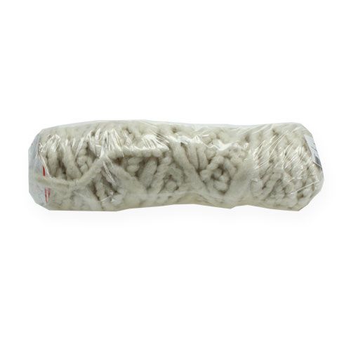Artikel Filtsnöre fleece Mirabell 25m vit