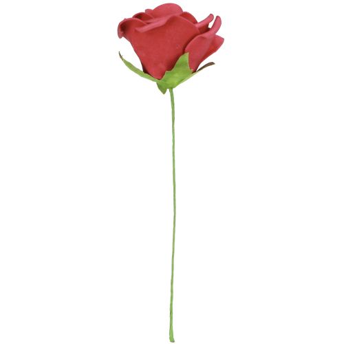 Artikel Foam Rose Foam Röda Konstgjorda Rosor 7,5cm 18 st