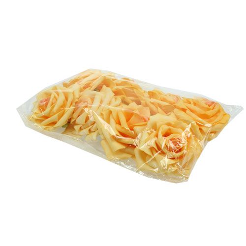 Floristik24 Skum rosa gul Ø10cm 8 st