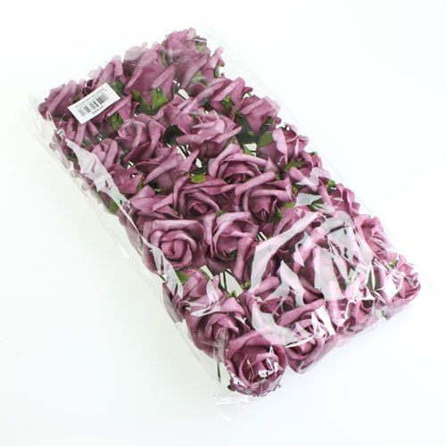 Artikel Skumrosa Ø3,5cm lila 48 st