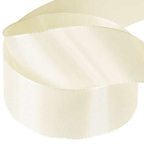 Artikel Presentband och dekorband taftband krämfärgat 40mm 50m