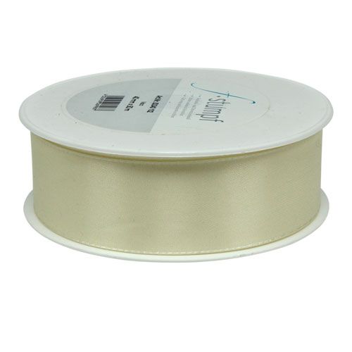 Artikel Present- och dekorationsband krämfärgat 40mm 50m