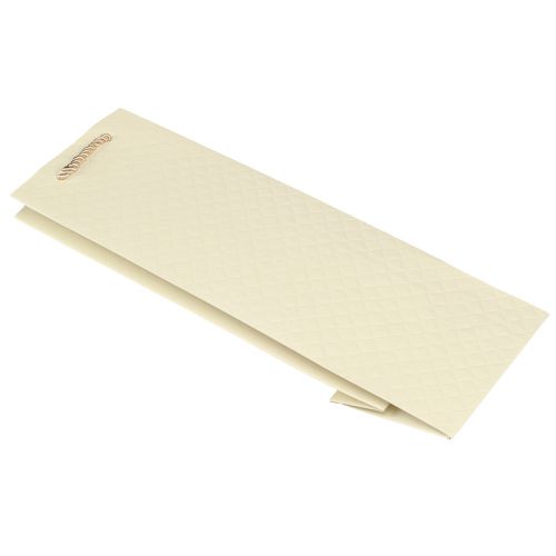 Artikel Presentpåse för flaskor papperskräm 12×9×36cm 1 st