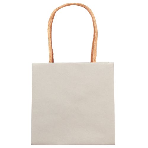 Artikel Presentpåse med handtag presentpåse grå 12×12cm 8 st