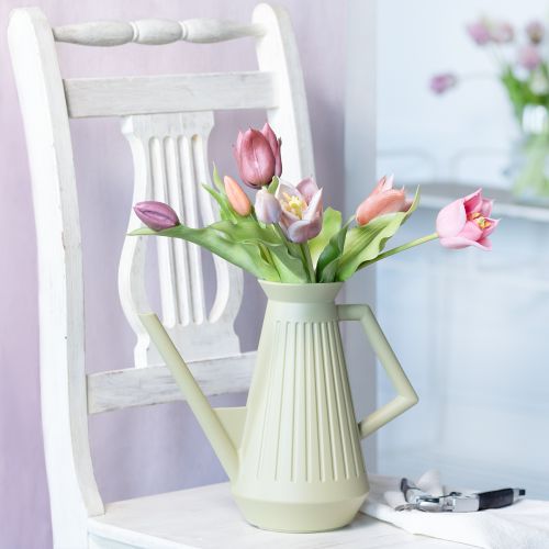 Vattenkanna Olivgrön Avtagbar duschblomkruka 42cm 9L