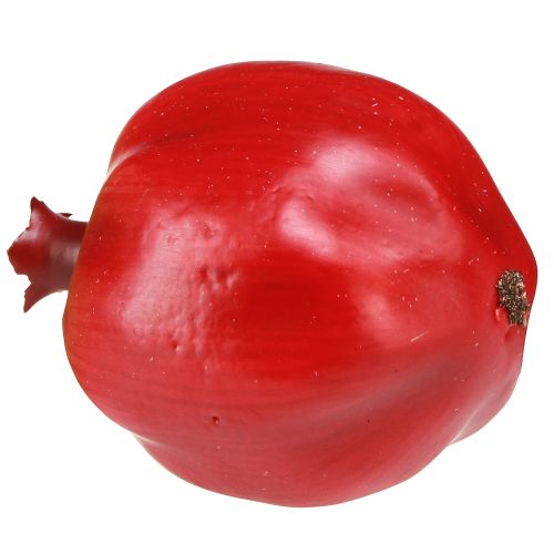 Artikel Granatäpple dekorativ frukt konstgjord röd fönsterdekoration 10,5cm
