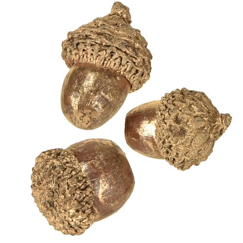 Artikel Gyllene höstfrukter, festliga höstdekorationer, naturliga dekorativa ekollon, adventsdekoration Ø1,5 – 2,5 cm L1,5 – 3 cm 300 g