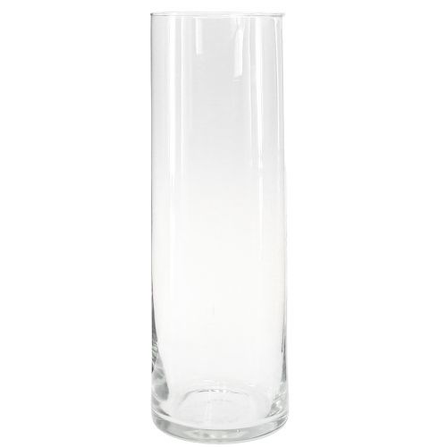 Artikel Hög glasvas konisk blomvas glas 30cm Ø10,5cm