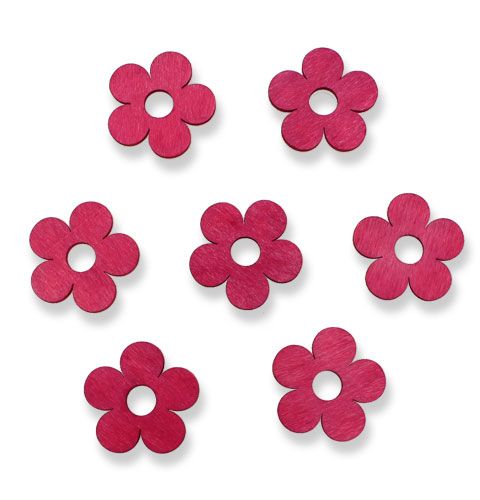 Träblommor Ø4cm rosa 72 st | Floristik24.se