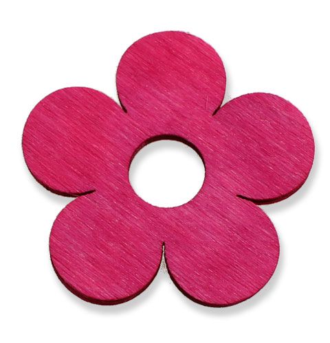 Träblommor Ø4cm rosa 72 st | Floristik24.se