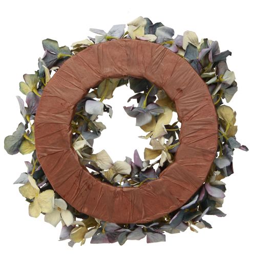 Artikel Hortensia krans dekorativ krans konstgjorda blommor blå Ø30cm