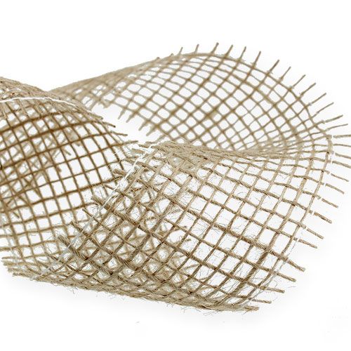 Floristik24 Juteband naturell 5cm 40m