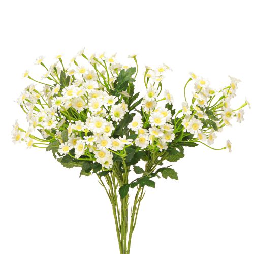 Artikel Kamomill Konstängsblommor Vita 58cm 4st