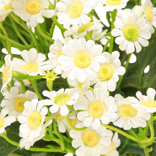 Artikel Kamomill Konstängsblommor Vita 58cm 4st