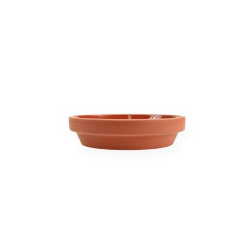 Floristik24 Underlägg terrakotta lera Ø5cm