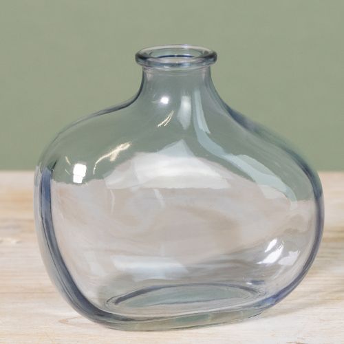Artikel Liten glasvas, modern, genomskinlig minivas, glas, 11×6×10 cm, 3 st