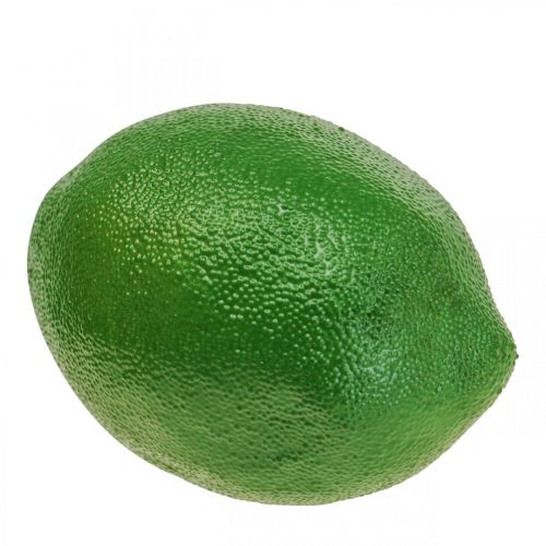 Floristik24 Konstgjord lime deco frukt Konstgjord frukt Ø6cm L9cm