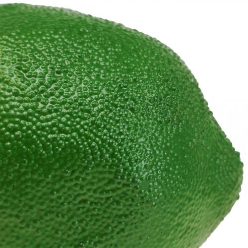 Floristik24 Konstgjord lime deco frukt Konstgjord frukt Ø6cm L9cm