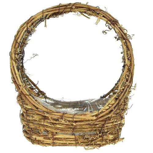 Artikel Korg för plantering med handtag vinstock L18/22cm set om 2