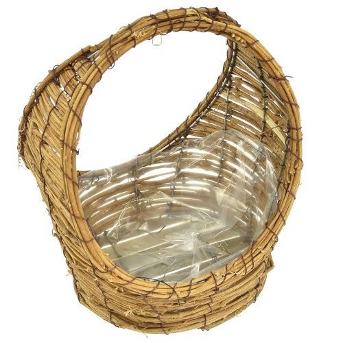 Artikel Korg för plantering med handtag vinstock L18/22cm set om 2