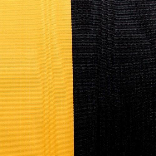 Artikel Kransband moiré gul-svart 125 mm