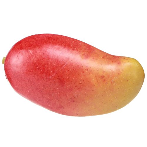 Floristik24 Konstgjord Mango Röd, Gul Realistisk Matdocka 15cm
