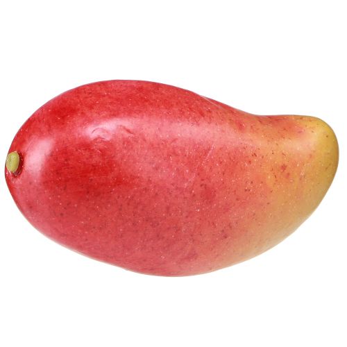 Artikel Konstgjord Mango Röd, Gul Realistisk Matdocka 15cm