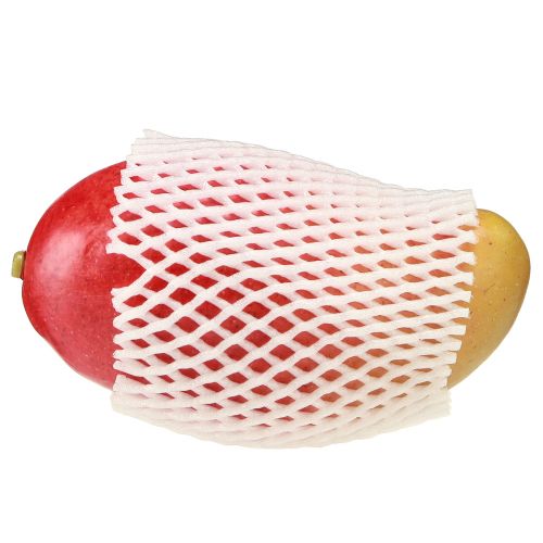 Artikel Konstgjord Mango Röd, Gul Realistisk Matdocka 15cm