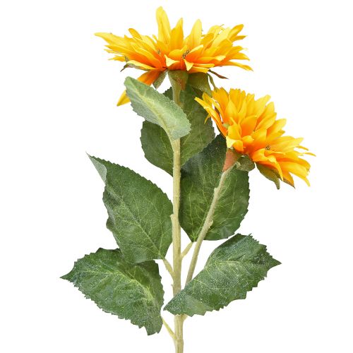 Floristik24 Konstgjorda solrosor gul 80cm