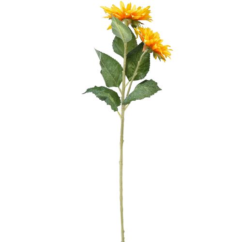 Floristik24 Konstgjorda solrosor gul 80cm