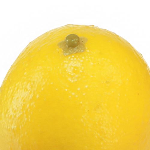 Artikel Konstgjord citron dekorativ frukt Ø4,5cm H6,5cm 12 st