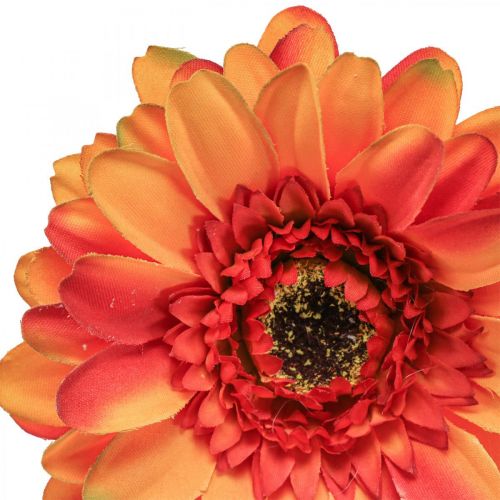 Artikel Konstgjord gerberablomma, konstgjord blomma orange Ø11cm 50cm
