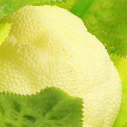 Artikel Konstgjord blomkål grönsaksdekor vit grön Ø9cm H15cm