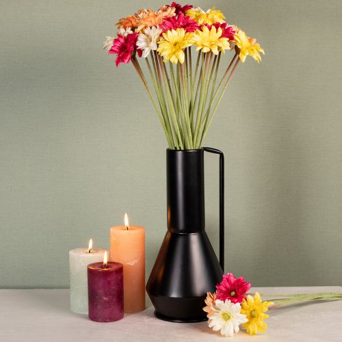 Artikel Konstgjord gerberablombukett för fräsch och lättskött dekoration 47 cm 32 st