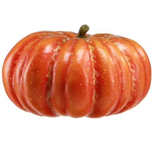 Artikel Konstgjord pumpa i orange konstgjord grönsak höst Ø27cm