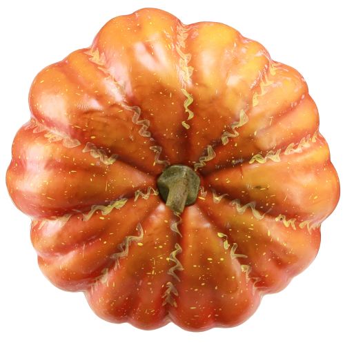 Artikel Konstgjord pumpa i orange konstgjord grönsak höst Ø27cm