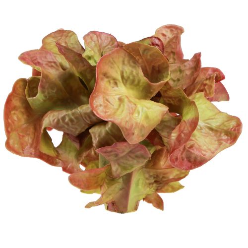 Floristik24 Konstgjord sallad Lollo Rosso dekorativt salladshuvud Ø20cm