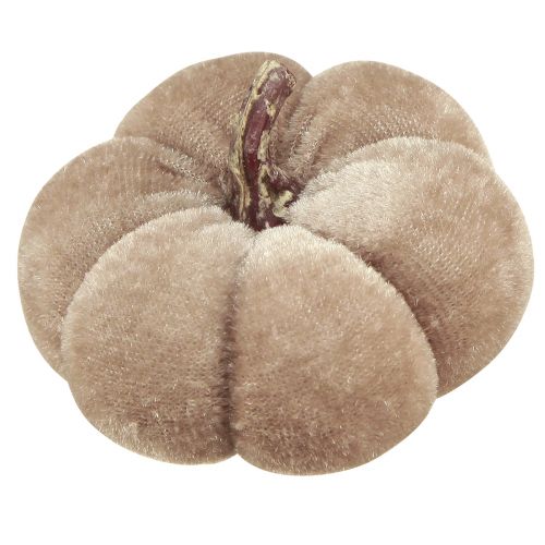 Artikel Pumpa dekoration tyg pumpor gul beige röd brun Ø7cm 9 st