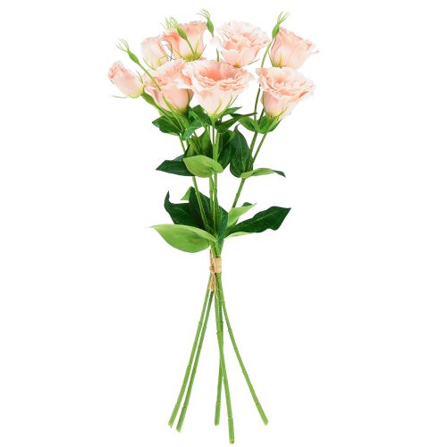 Artikel Konstgjorda blommor Eustoma Lisianthus rosa 52cm 5 st