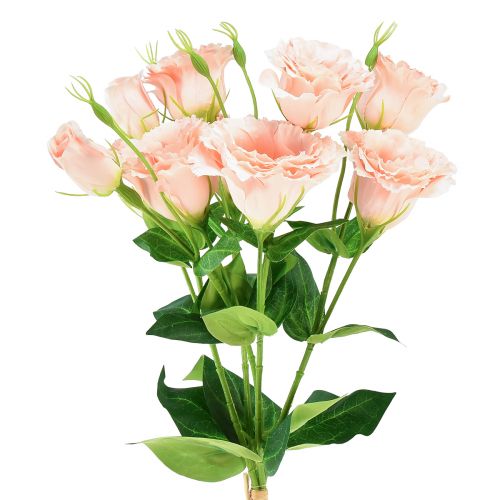 Artikel Konstgjorda blommor Eustoma Lisianthus rosa 52cm 5 st