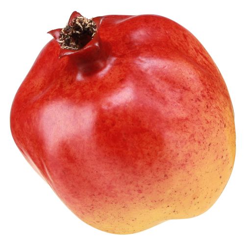 Floristik24 Konstgjord frukt granatäpple konstgjord röd gul 9×11cm